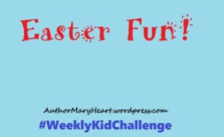 Easter is almost here! For this #WeeklyKidChallenge, let's decorate!