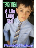 Join us for this #WeeklyKidChallenge as we learn a life-long skill. Tying a tie and braiding.