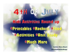 Join us for this #WeeklyKidChallenge, we will be decorating our home, making some fun crafts and foods, watching some entertaining and educational videos, and learning what Independence Day truly is about.